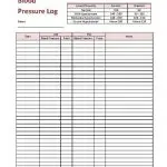 blood pressure chart worksheet 2