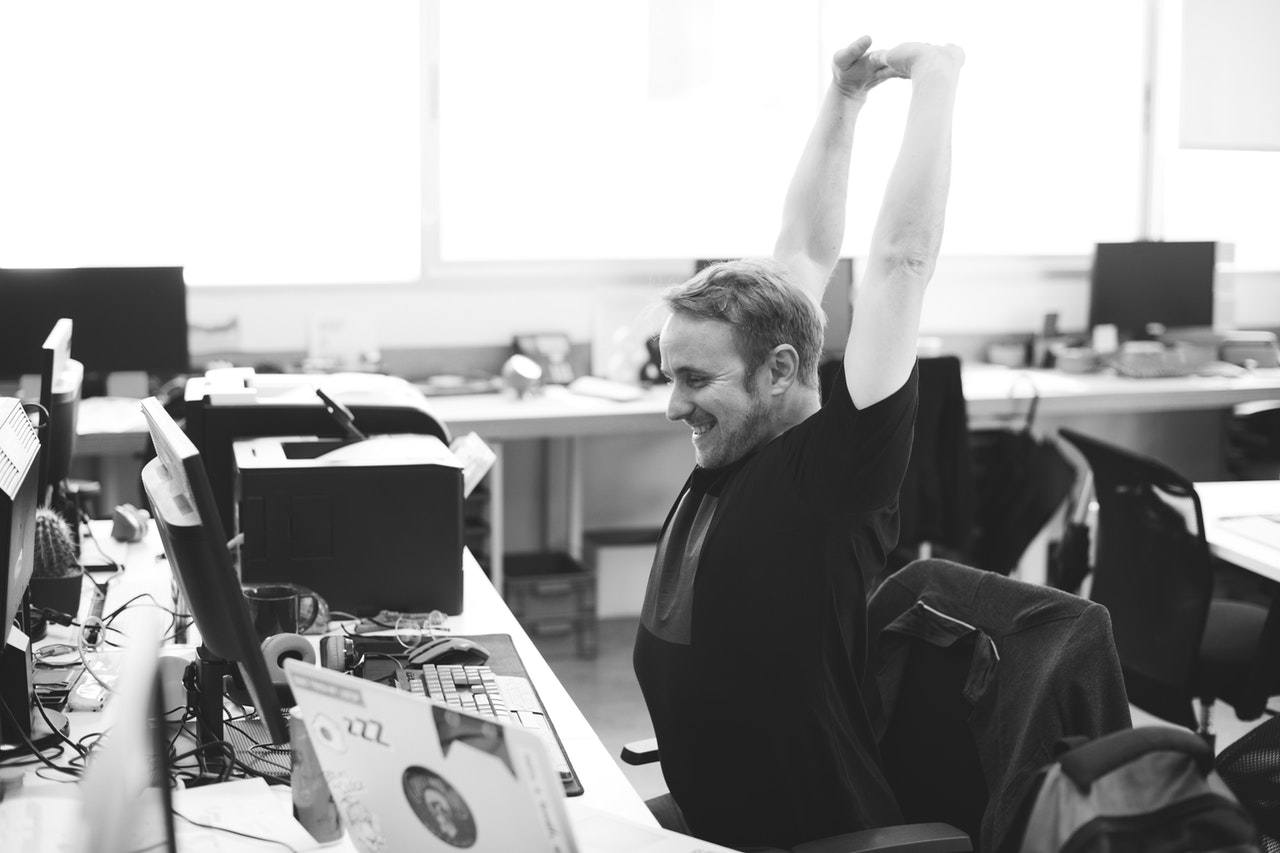 exercising-in-the-office