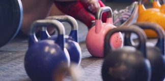 kettlebells