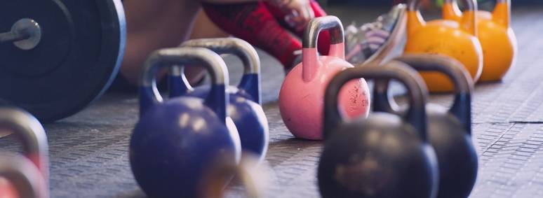 kettlebells