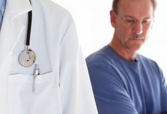 man and doctor